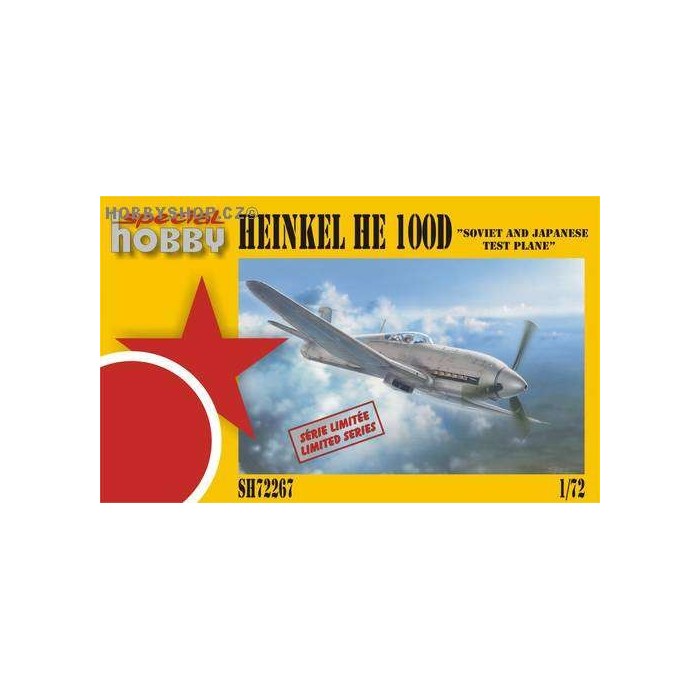 He 100D Soviet and Japan Test Plane - 1/72 kit