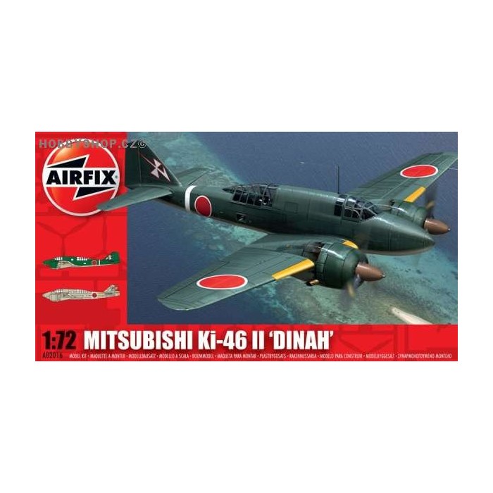 Mitsubishi Dinah - 1/72 kit