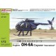 Hughes OH-6A International - 1/72 kit
