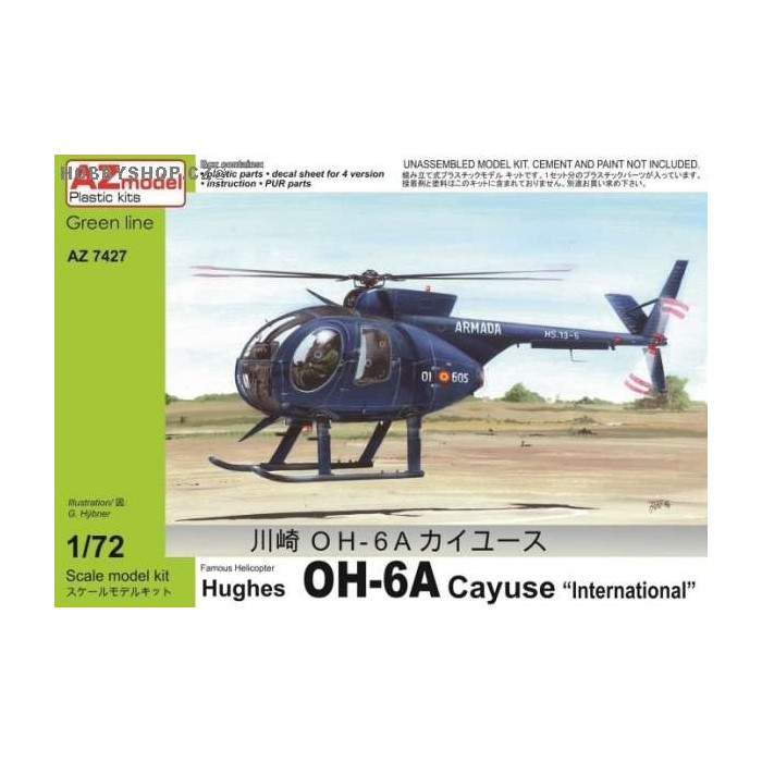 Hughes OH-6A International - 1/72 kit