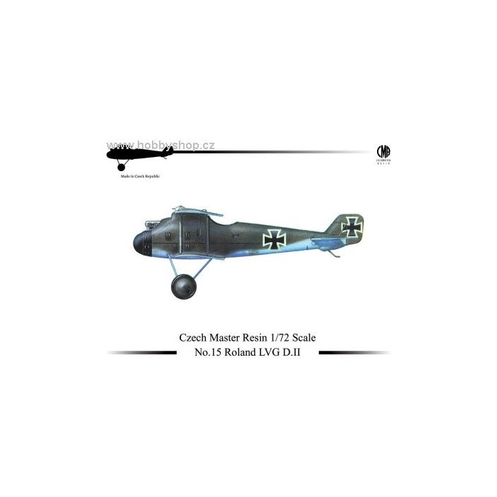Roland LVG D.II - 1/72 resin kit