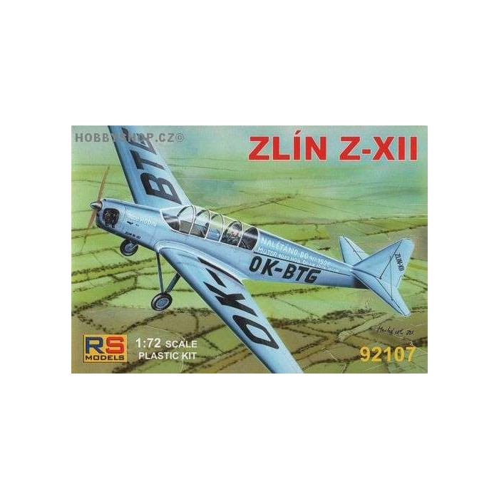 Zlin Z-XII - 1/72 kit