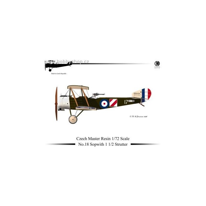 Sopwith 1 1/2 Strutter - 1/72 resin kit