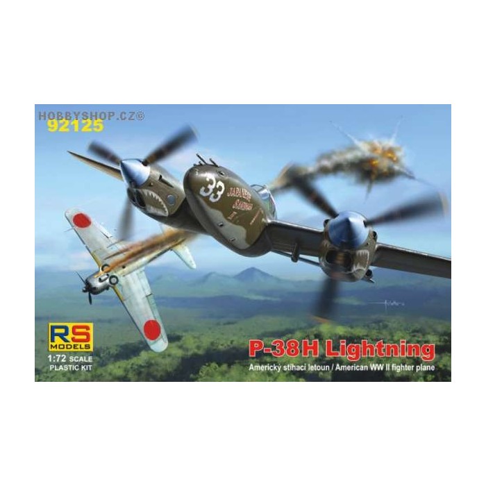 P-38H Lightning - 1/72 kit