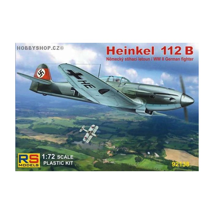 Heinkel He 112 Luftwaffe - 1/72 kit