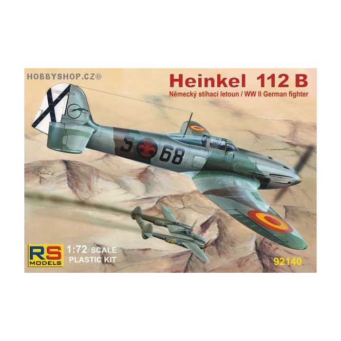 Heinkel He 112 Spain - 1/72 kit