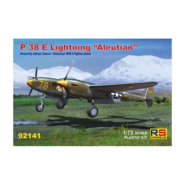 P-38E Aleutian - 1/72 kit