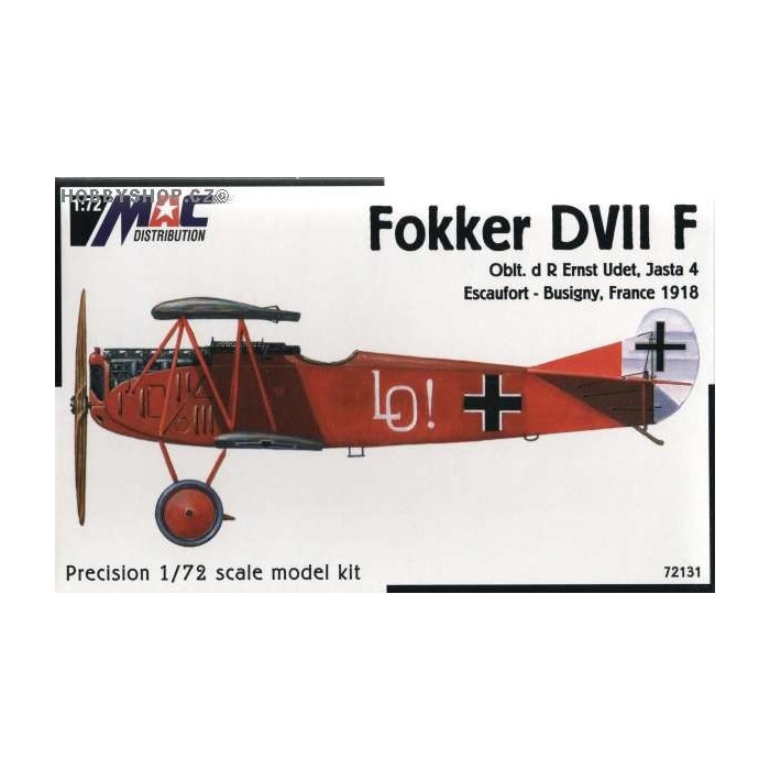 Fokker D.VIIF - 1/72 kit