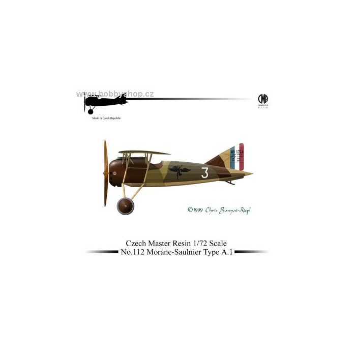 Morane-Saulnier Type A.1 - 1/72 resin kit