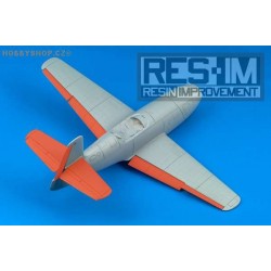 Yak-23 control surfaces - 1/48 update set