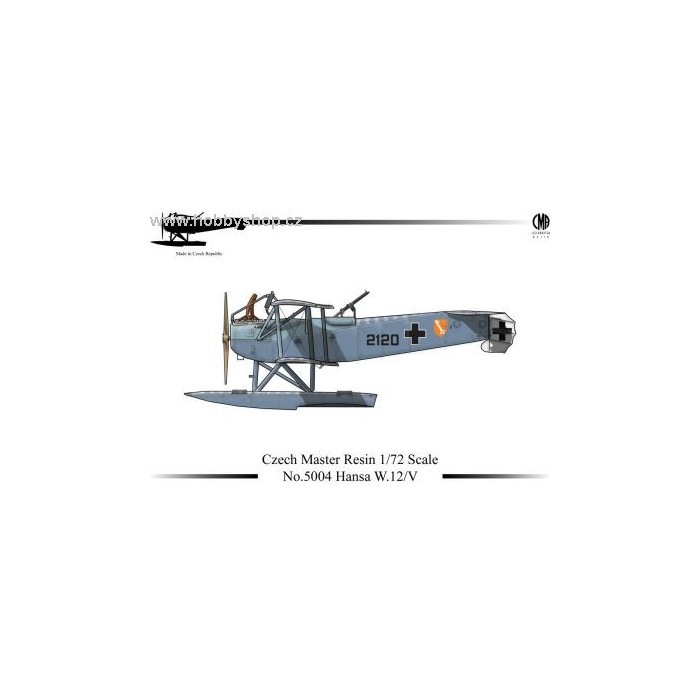 Hansa W.12/V - 1/72 resin kit