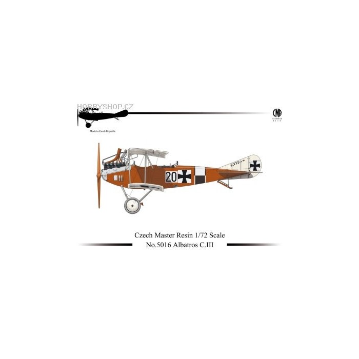 Albatros C.III - 1/72 resin kit