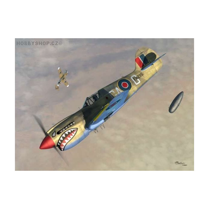 Kittyhawk III short tail 2 in 1 - 1/72 kit