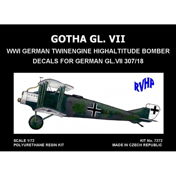 Gotha GL VII - 1/72 resin kit