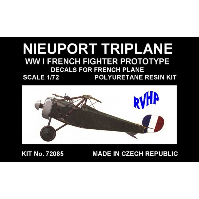 Nieuport Triplane - French - 1/72 resin kit