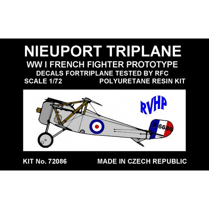 Nieuport Triplane - British - 1/72 resin kit