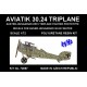 Aviatik 30.24 Berg - 1/72 resin kit