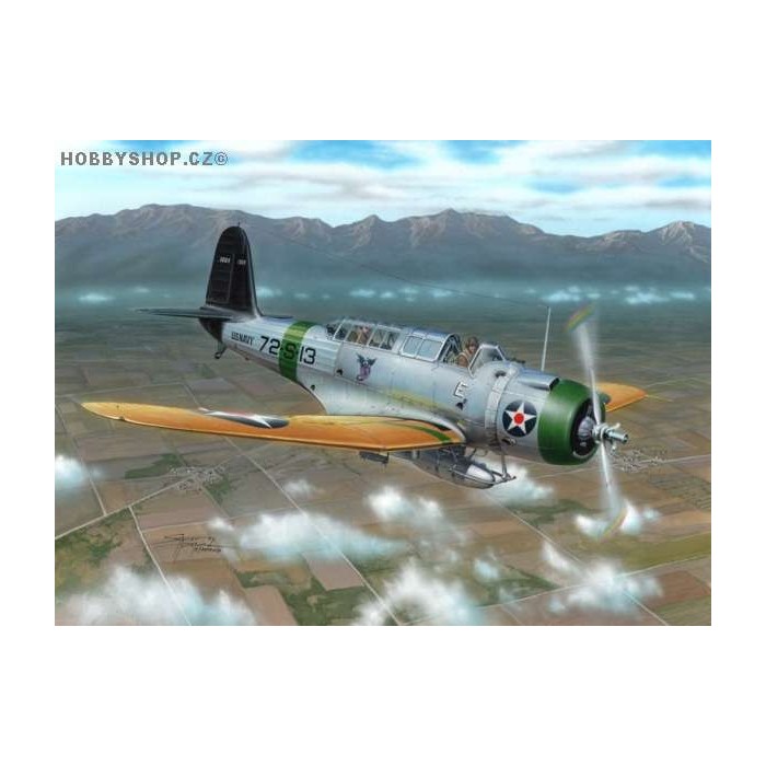 SB2U-2 Vindicator Dive Bomber Stars  - 1/72 kit