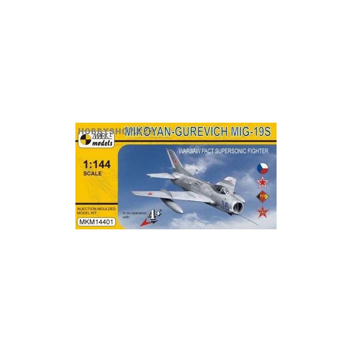 MiG-19S Farmer C Warsaw Pact - 1/144 plastic kit