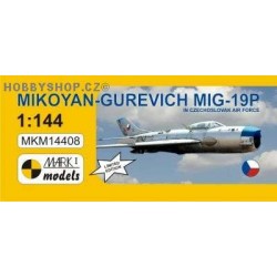 MiG-19P Farmer B 'In Czechoslovak Air Force' - 1/144 kit