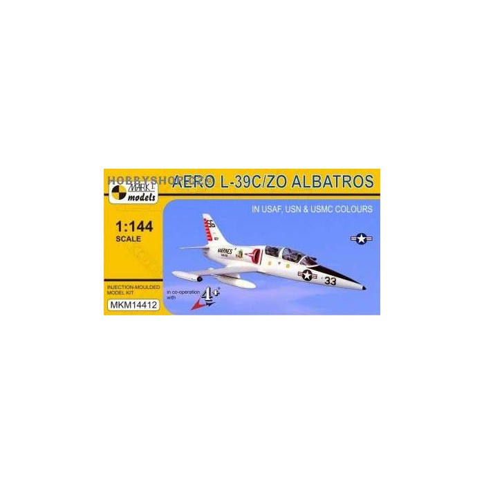 Aero L-39C Albatros in USAS, USN & USMC colours - 1/144 plastic kit