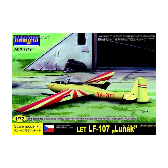 Let LF-107 Luňák International - 1/72 kit