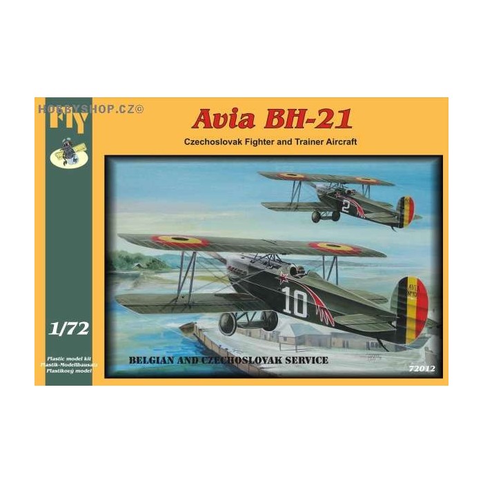 Avia BH-21 Belgian AF - 1/72 kit