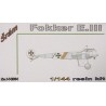 Fokker E.III - 1/144 resin kit