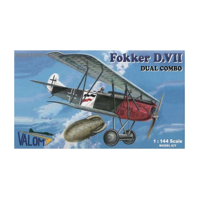 Fokker D.VII Dual Combo - 1/144 kit