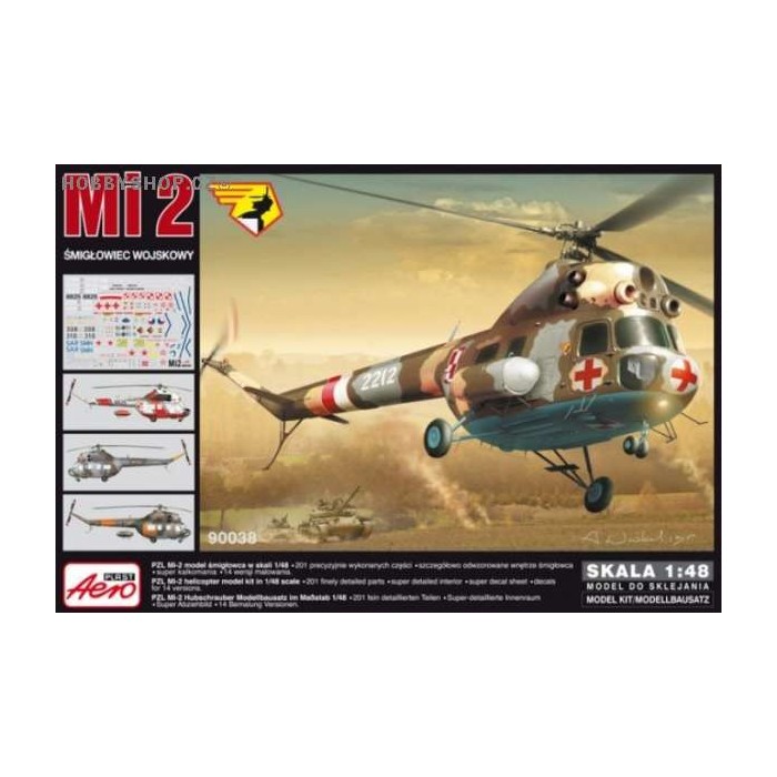 Mil Mi-2 Hoplite Military - 1/48 kit