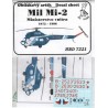 Mil Mi-2 Czech Police - 1/72 decal