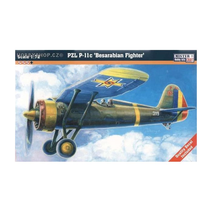 PZL P-11c Besarabian Fighter - 1/72 kit