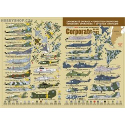 Operation Corporate - 1/72 decal