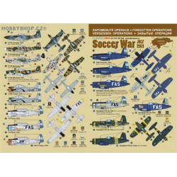 Operation Soccer War - 1/72 decal