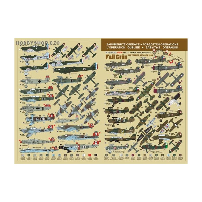 Operation Fall Grün - 1/72 decal