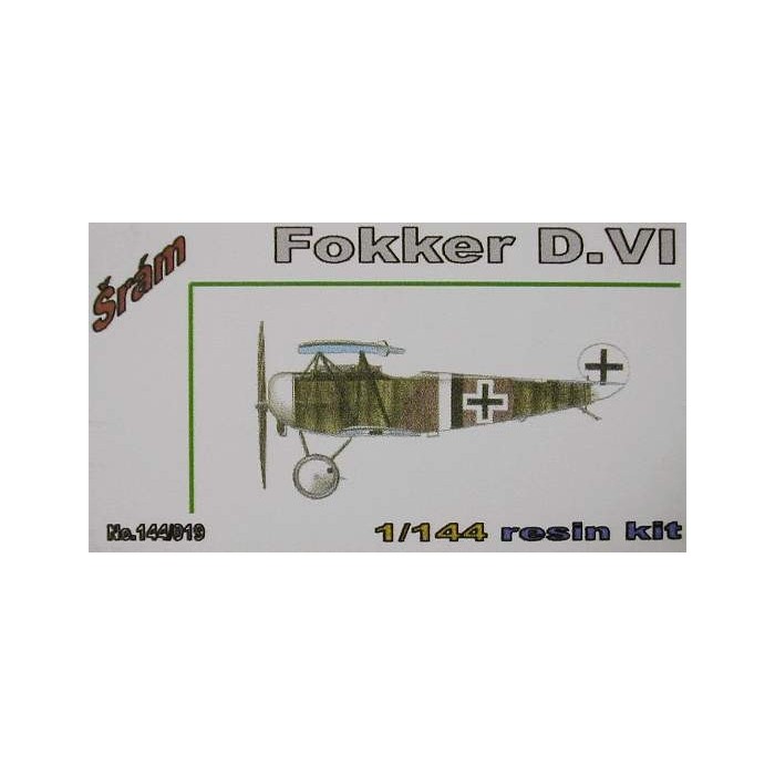 Fokker D.VI - 1/144 resin kit