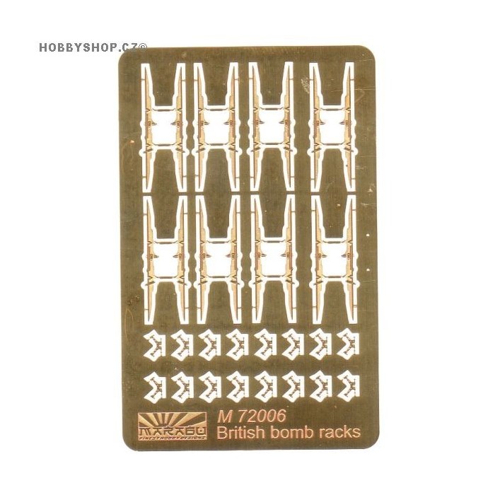 British bomb racks part I - 1/72 PE set