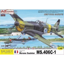 Morane Saulnier MS-406C.1 - 1/48 kit