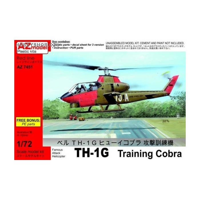 TH-1G Trainer Cobra  - 1/72 kit