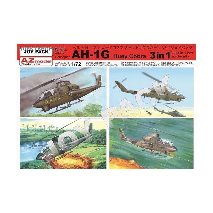 AH-1G Huey Cobra JOYPACK  - 1/72 kit