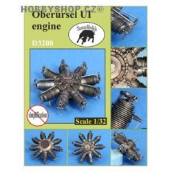 Oberursel UI German Rotary Engine - 1/32 update set