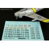 F-86F SABRE 335th FIS - 1/144 decals