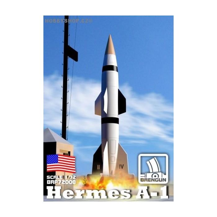 Hermes A1 rocket - 1/72 kit