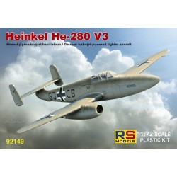 Heinkel He 280V-3 with HeS engine - 1/72 kit