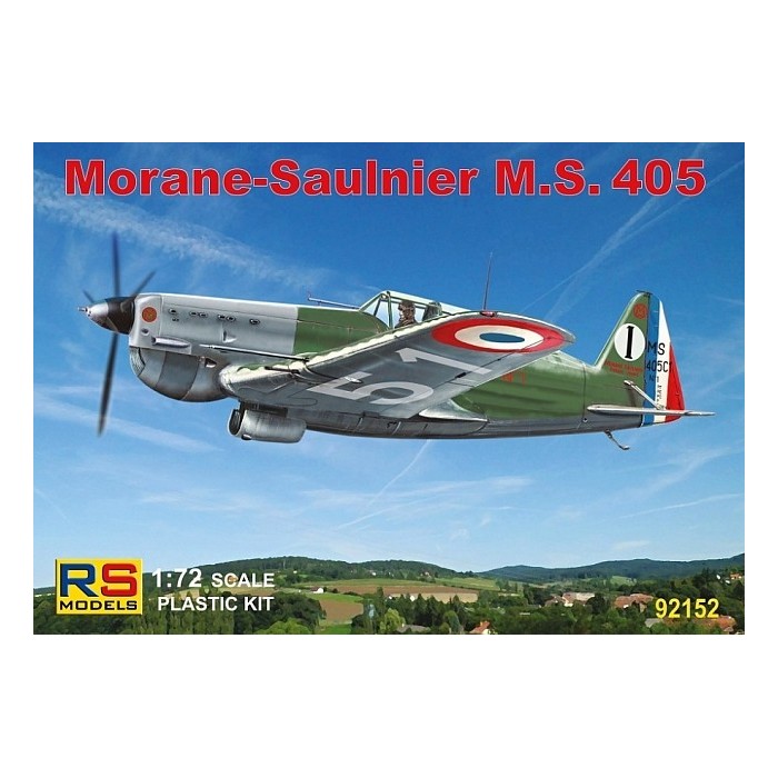 Morane Saulnier MS-405 - 1/72 kit