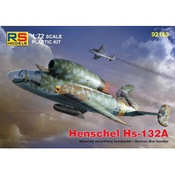 Henschel Hs 132A with BMW 003 engine - 1/72 kit