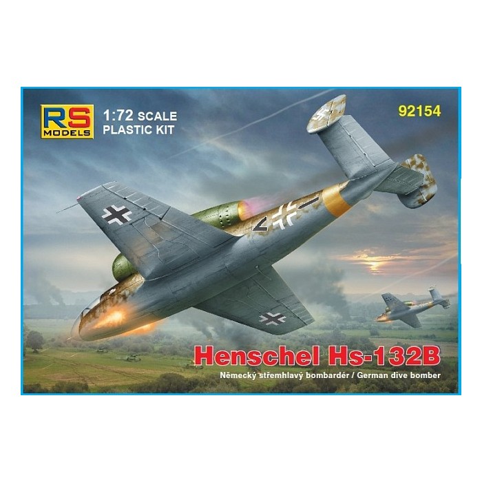 Henschel Hs 132B with Jumo 004 engine - 1/72 kit