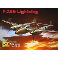P-38D Lightning - 1/72 kit