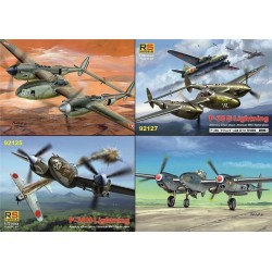 P-38 Lightning detail set - 1/72 update set