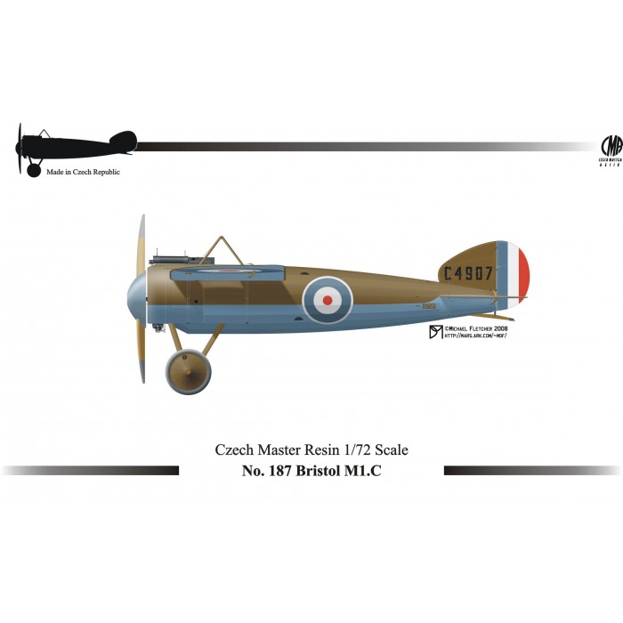 Bristol M1C - 1/72 resin kit